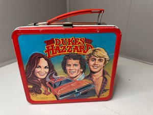 lot 151 image: 1980 Vintage The Dusk of Hazzard Metal Lunchbox - No Thermos