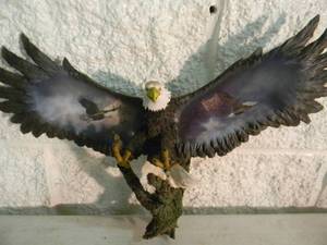 lot 4 image: 2004 The Bradford Exchange Limited Edition Silent Sentinel By Ted Blaylock, WALL HANGING WITH COA #B5148 - GREAT PIECE - APPROX 16 WIDE - SEE PICTURES