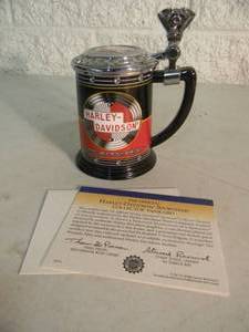 lot 33 image: The Franklin Mint Harley-Davidson Sportster Collector Tankard, Vintage 2000 - NICE - AWESOME PIECE - SEE PICTURES