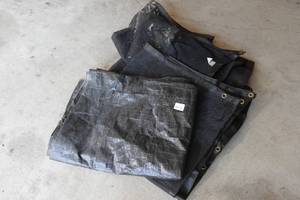 lot 244 image: 2 Tarps - One Mesh 8 x 16