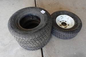 lot 246 image: 3 Utility Tires with Wheel
