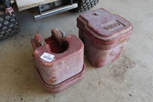 lot 190 image: Toro Mower Auxiliary Weights