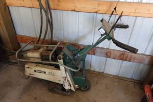 lot 177 image: Turfco 512 Gas Powered Sod Cutter - Honda 5.5 HP