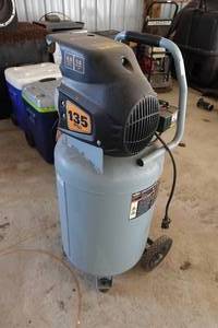 lot 179 image: McGraw 20 Gallon Vertical Air Compressor