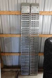 lot 304 image: Haul Master Steel Loading Ramps