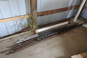lot 305 image: Assorted Material - Pipes, PVC, Edging