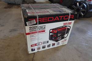 lot 178 image: NEW Predator 9000W Portable Generator
