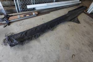 lot 249 image: Roll of Black Silage Tarp - 12 Wide