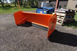 lot 1E image: Buyers Scoop Dogg 8 Skid Steer Snow Pusher