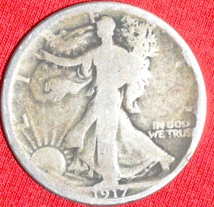 lot 411 image: Lot of (4) Half Dollars 1917 AG031918 G041917 S G061918 S G06 90% Silver