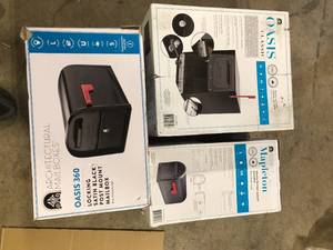 Lot of Assorted Mailboxes Various Models and Conditions Customer Returns See Pictures