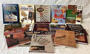 lot 59 image: Woodworking Books- Box Making, Wooden Toys, Turning Pens, Guide to Turning and More