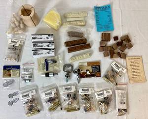 lot 54 image: Woodworker Hardware Kits - Pen, Bookmarks, Bottle Stoppers,