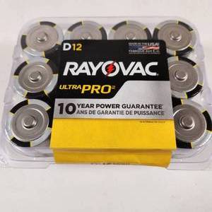 Rayovac Ultra Pro D Batteries Case