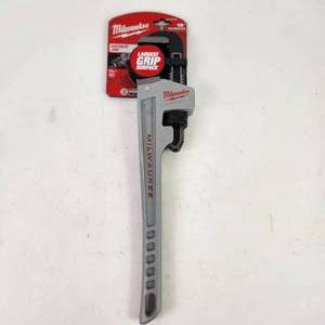 New Milwaukee 48-22-7218 18 Overbite Jaw Aluminum Pipe Wrench Dual Coil Springs