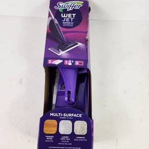 New Swiffer Wet Jet Mopping Kit Multi Floor Surface Easy Prep Easy Clean