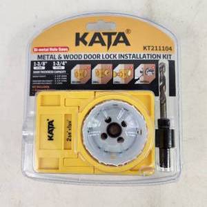New KATA Metal And Wood Door Lock Installation Kit KT211104