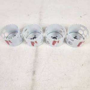 Lot Of Four New Milwaukee Hole Dozers 2 58 67 mm
