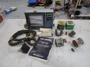 Vintage Reels & Fish Finder