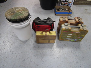 Tackle Boxes & Live Bait Seat Bucket