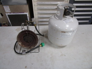 Propane Heater & Tank