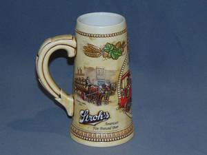 lot 4 image: Strohs Stoneware Stein