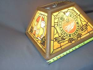 lot 20 image: Miller Beer Pool Light 1988