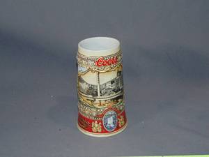 lot 25 image: Coors beer stein 1988