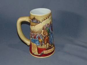 lot 35 image: Miller High Life Beer Stein Mug Birth Of A Nation Second