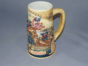 lot 36 image: Miller High Life Beer Stein Mug Birth Of A Nation Third