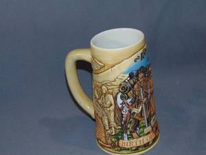 lot 37 image: Miller High Life Beer Stein Mug Birth Of A Nation Forth