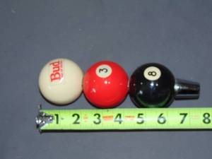 lot 48 image: Bud King Of Beer Pool Ball Tap Handle
