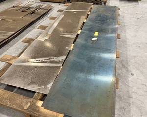 lot 187 image: Aluminum and Spring Steel Material