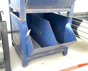 lot 342 image: Stackable Steel Container - Industrial Storage