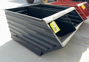 lot 347 image: Stackable Steel Container - Industrial Storage