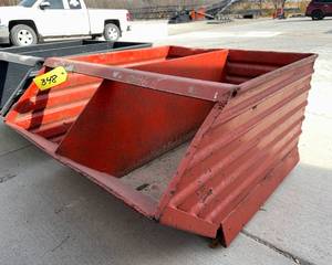 lot 348 image: Stackable Steel Container - Industrial Storage