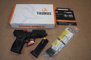 lot 1I image: NEW Taurus G3XL 9mm Semi-Auto Pistol - 2 Magazines