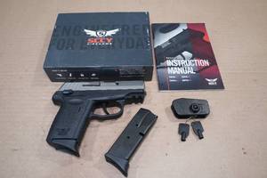 lot 1K image: Unfired SCCY CPX-1 Gen 3 9mm Semi-Auto Pistol - 2 Magazines
