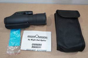 lot 21 image: Night Owl Optics NOXM50 Night Vision Monocular