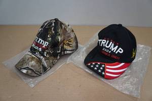 lot 44 image: 2 Trump 2024 Hats