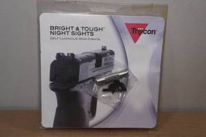 lot 54 image: Trijicon Self Luminous Iron Night Sights