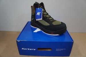 lot 72 image: Korkers Greenback Mens Wading Boots -Size 15