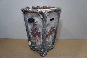 lot 96 image: Wildlife Theme Decorative Firepit