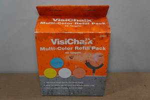 lot 105 image: Champion Visichalk Multi-Color Refill Pack -48