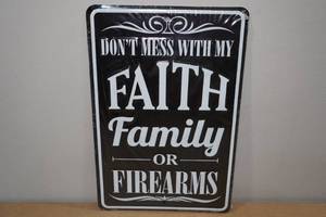 lot 125 image: Raised Metal Sign