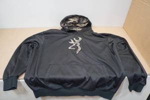 lot 167 image: Browning Hooded Sweat Shirt -XL