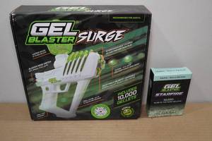 lot 188 image: Gel Blaster Surge Gun with Extra Gellets