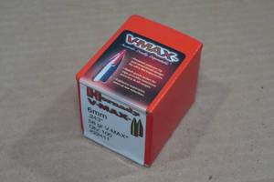 lot 232 image: 100 Hornady V-Max 6mm .243 58 Gr Bullets