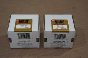 lot 233 image: Nosler Partition 270 Cal .277 130 Gr Spitzer Bullets