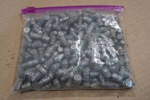 lot 238 image: Assorted Lead Flat Nose Bullets - Bag Weighs 8.5 Lbs
